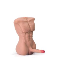 Atlas Torso Male Sex Doll with Flexible Dildo