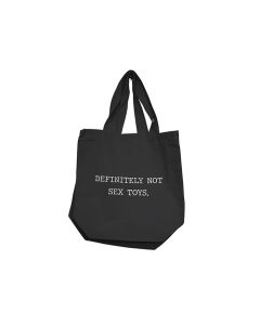 Nobu Definitely Not Sex Toys Reusable Tote - Black