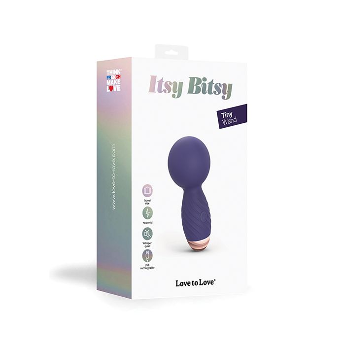 Love to Love Itsy Bitsy Mini Wand - Midnight Indigo